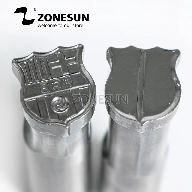

ZONESUN Football logo custom candy milk tablet slice die Stamp precision punch die mold sugar tablet press tool TDP 0/1.5/3/5