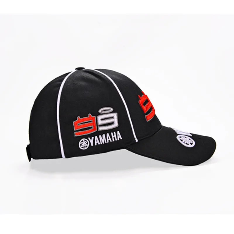 Гонки Кепки MOTO GP Хорхе Лоренцо 99 Для мужчин snapback в стиле хип-хоп Кепки Бейсбол Кепки мотоциклетные gorra Hat Racing Шапки вышивка YAMAHA