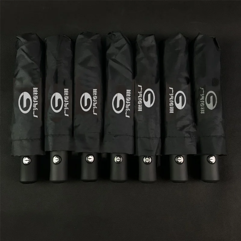 

car brand Fully Automatic Three Fold Automobile Umbrella Is A Necessary Business Umbrella for Men