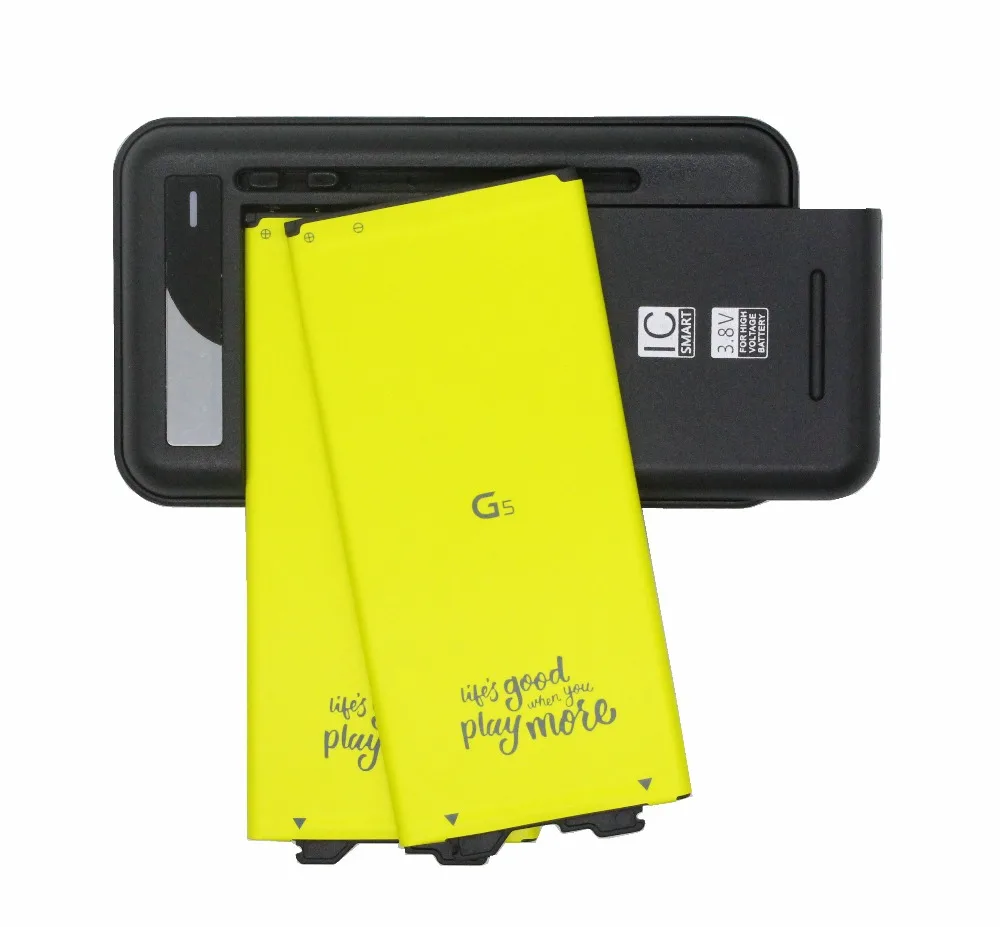 2x2800 мА/ч BL-42D1F Замена Батарея + Зарядное устройство для LG G5 VS987 US992 H820 H840 H850 H830 H831 H868