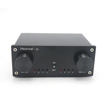 

Lossless audio switcher 4 input 4 output audio input selector