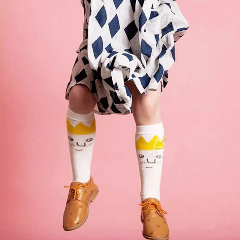 Год новые прекрасные мягкие носки для детей детские полосатые хлопковые носки для новорожденных и детей старшего возраста одежда для детей 0-6 месяцев