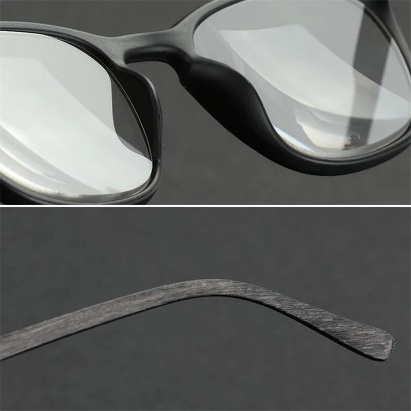 Фотохромные линзы очки для близорукости унисекс ретро дерево цвет солнце фотохромные очки для близорукости 0-1,0-1,5-To-4,0