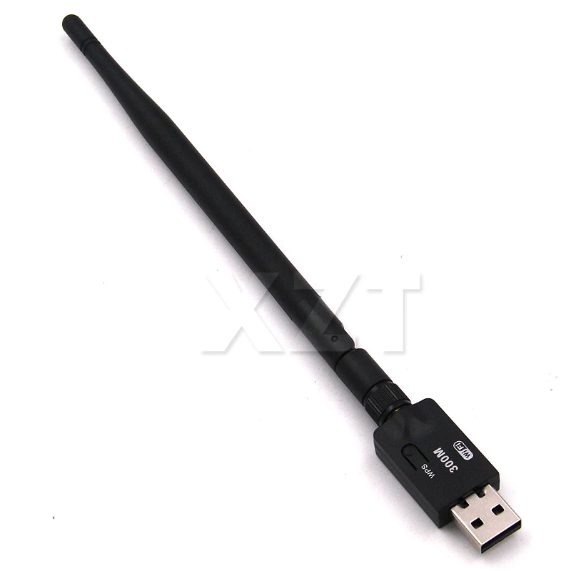 1PCS 300Mbps Wireless 5dB USB Wifi receiver transmitter Adapter LAN Card 802.11n Mini WLAN PC Wi-Fi High speed 8219EU chip