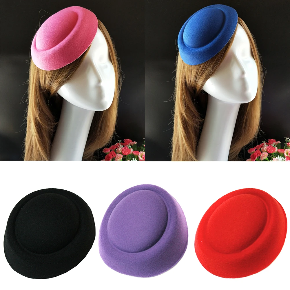 FAI DA TE Craft Wedding Hostess Feltro Mini Accessori Per Capelli  Modisteria Cappellino a tamburello Hairclip Berretto Fascinator di Base  Delle Donne Retro Fascinator|Women's Berets| - AliExpress