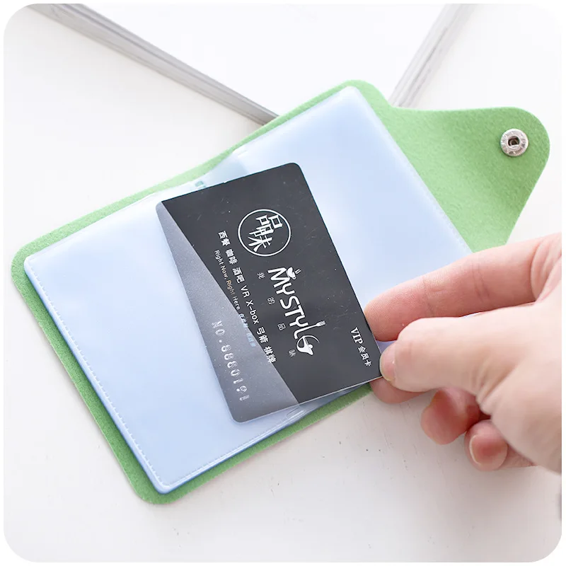 Кожаный кредитный держатель для карт т протектор милый мультфильм ID карты Чехол Studen женский кошелек паспорт бизнес держатель для карт