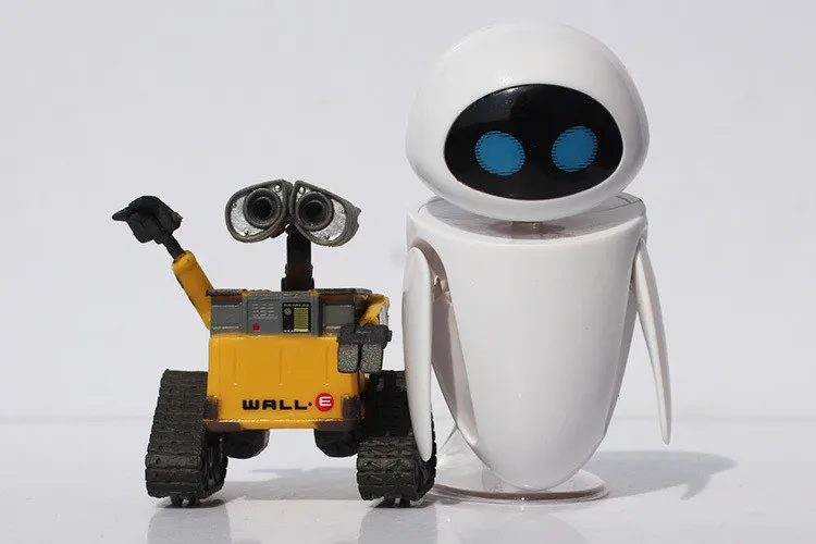 2 стиля на выбор, мультяшная настенная игрушка Walle Eve, фигурки, игрушки, настенные фигурки роботов, куклы, розничная