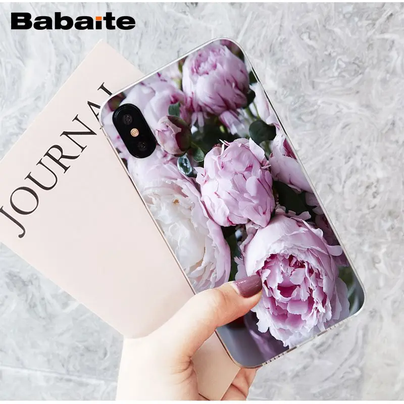 Elegant Pink Purple Peony