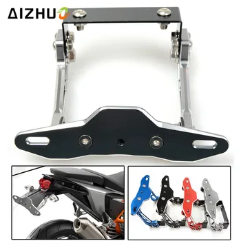 

Motorcycle License Plate Holder Number Holder for ktm 1290 super adventure duke 390 200 125 RC125 smc 690 africa twin crf1000l