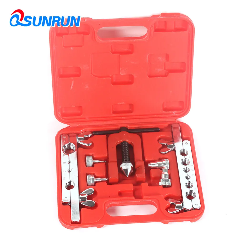 

QSUNRUN CT99 Metric inch Copper Pipe Tube Expander 5-19mm Air Conditioner Fridge Installation Repair Tools Kits with Case Box