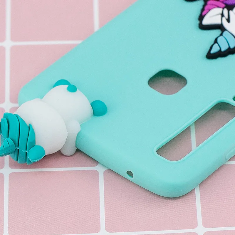FLYKYLIN силиконовый чехол для Samsung Galaxy A7 2018 A6 Plus A8 A9 мягкий из ТПУ с 3d рисунком куклы