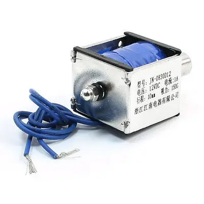 

Spring Load Linear Motion Electric Solenoid Electromagnet DC12V 1A 10mm 150g