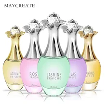 MayCreate 40ml Women Perfumed Fresh Elegant Lasting Flower Fruits Fragrance Makeup Female Parfumed Women Spray Glass Bottle