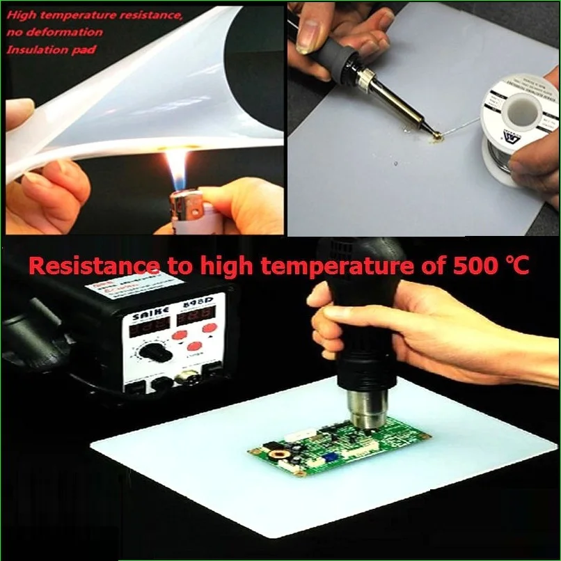 Heat resistant Heat Gun Repair insulation pad BGA Soldering iron
