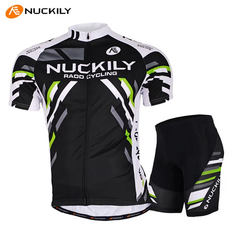 

NUCKILY Design Cycling Jerseys Suit Soft Gel Pads Bike Shorts Breathabe Anti-Sweat Pro MTB Road Cycling Bicycle Jerseys Clothing