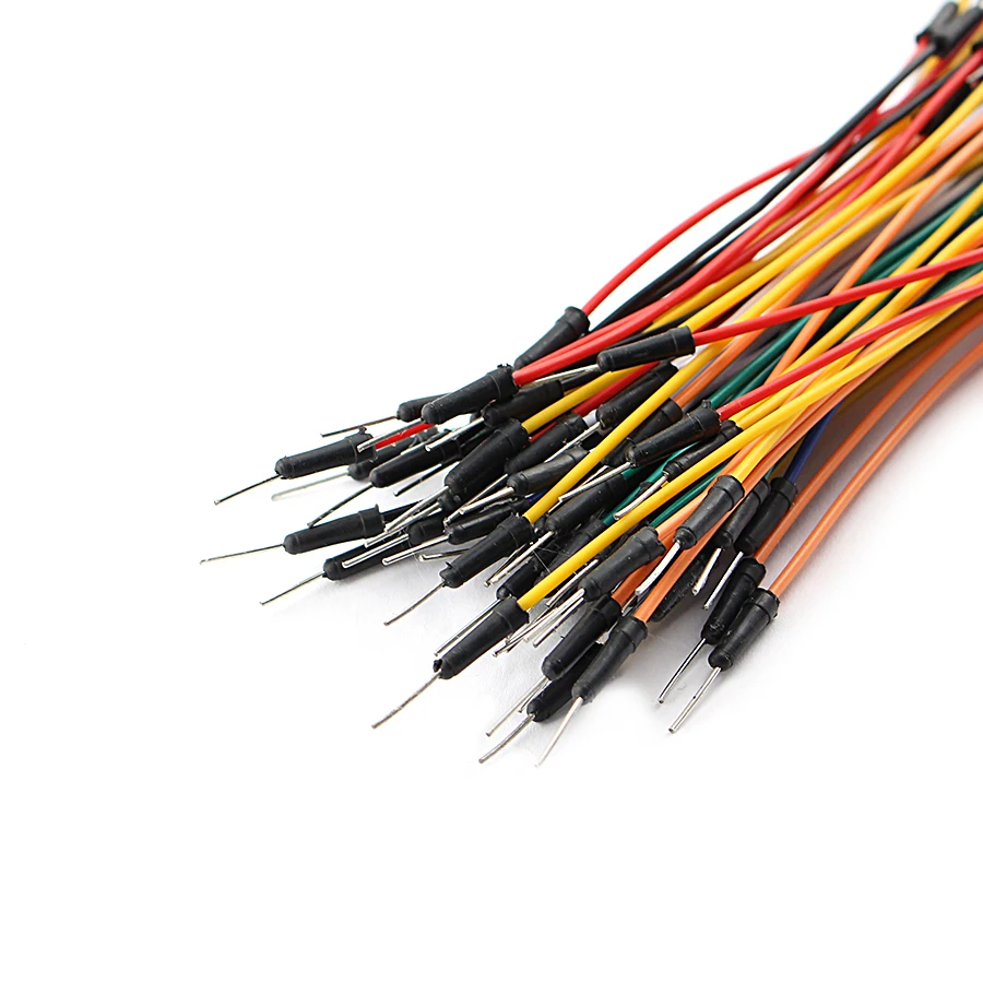 Умная электроника скачок провода кабель мужчин и женщин гибкие перемычки провода для arduino Макет DIY стартовый комплект 65 шт./лот