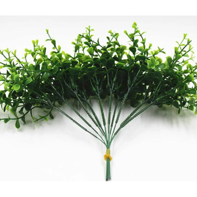 5pcs/lot Green Grass Artificial Plants Plastic Flowers For Home Garden Decoration Onamental Plastic Plants Supplies 8z 5pcs/lot Green Grass Artificial Plants Plastic Flowers For Home Garden Decoration Onamental Plastic Plants Supplies 8z