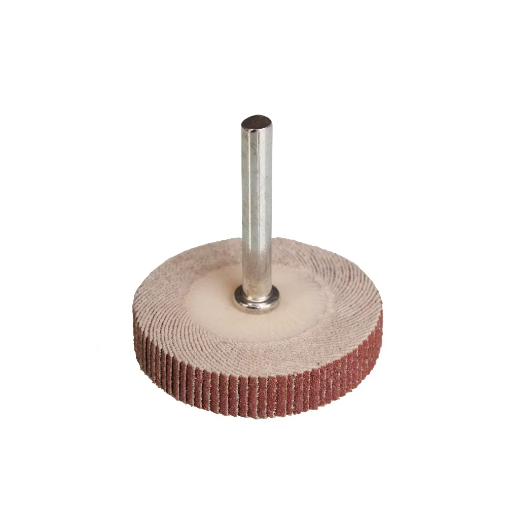 DIY Flap wheel 10PCS 50*10*6mm P80 1000 Polishing Wheel without shaft