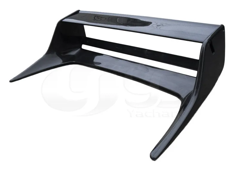 1995-1998 Nissan Skyline R33 GTR GTS Gracer Style  Double Blade Rear Spoiler CF (5)
