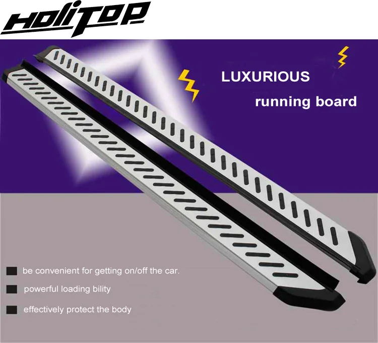 

luxurious side step side bar running board for Suzuki SX4 (S-CROSS) 2014-2018, ATM brand, reliable quality, 8K high bright edge