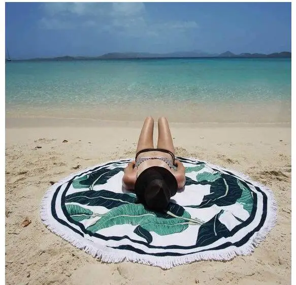 Новая пляжная Мандала индийская круглая накидка пляжное полотенце-мат для пляжа шаль йога коврик летняя буква саронг плащ купальный костюм