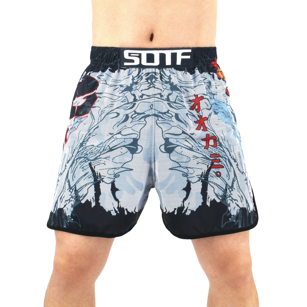 

SOTF Sports Fitness Scorpion Pattern Boxing bjj Sports MMA Fight Shorts kickboxing shorts muay thai boxing Tiger Muay Thai mma