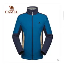 CAMEL Camel men’s outdoor softshell 2015 autumn and winter cardigan men’s warm windbreak jackets A5W2T7130