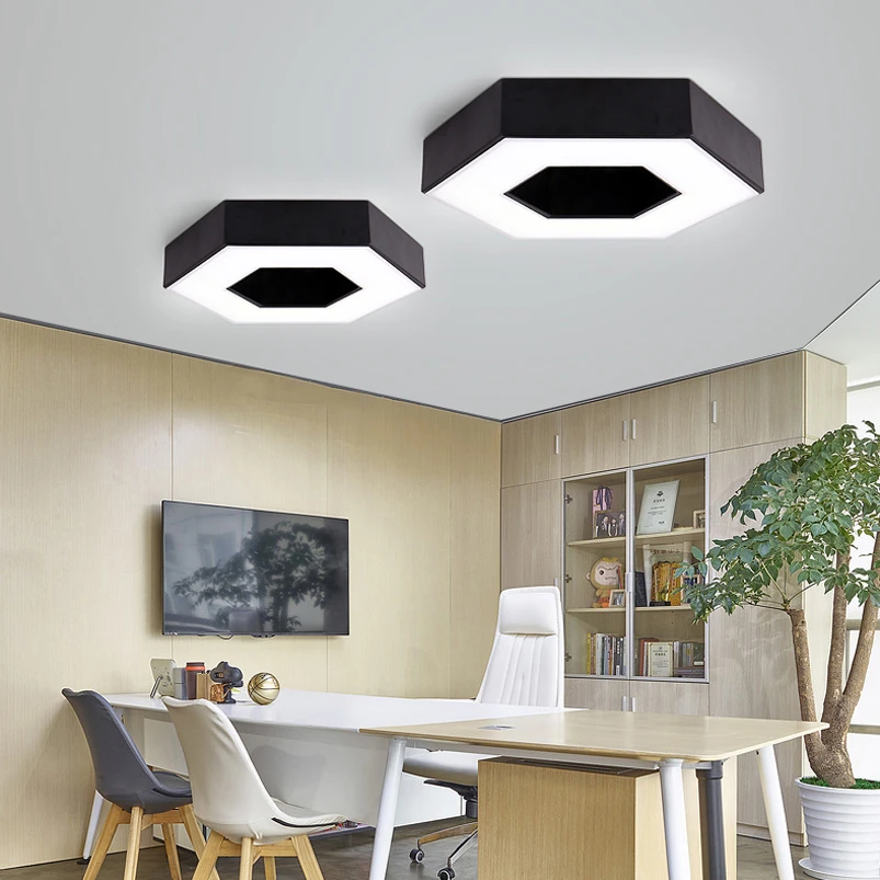 Led Ceiling Lights Hexagonal Bedroom Livingroom Balcony Office Study Meetting Room Dining Room Ceiling Lamp Led Lighting Indoor Ceiling Lights Ceiling Lamp Ledled Ceiling Light Aliexpress