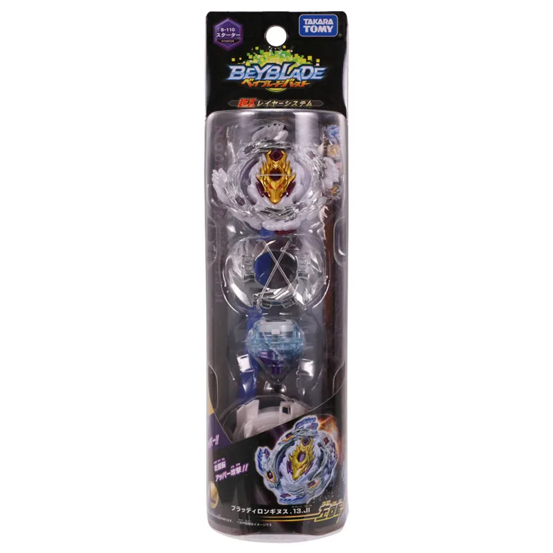 

2018 Original TOMY Beyblade burst B-110 Starter Bloody Longinus. 13. JI bey blade bayblade burst Top Spinner Toy for Children