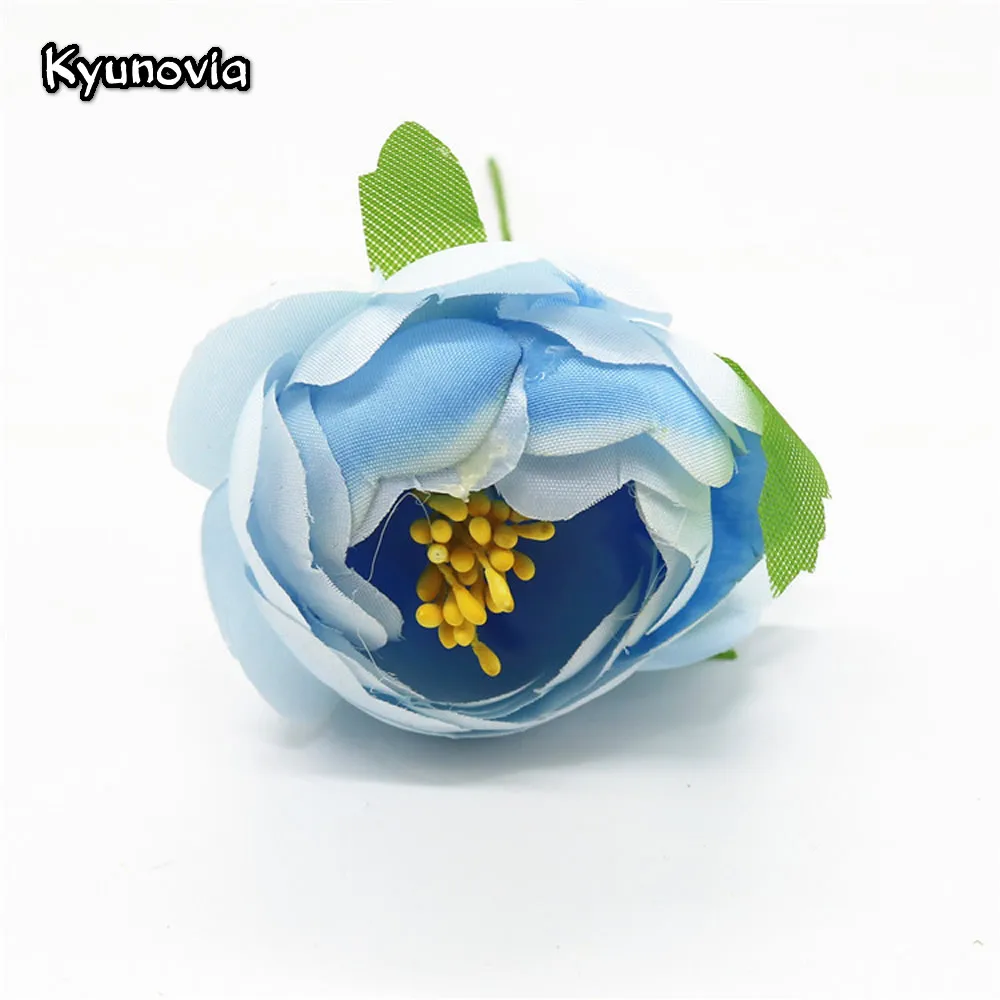 Пион Kyunovia 5 см из шёлки цветочный букет искусственные цветочные головки