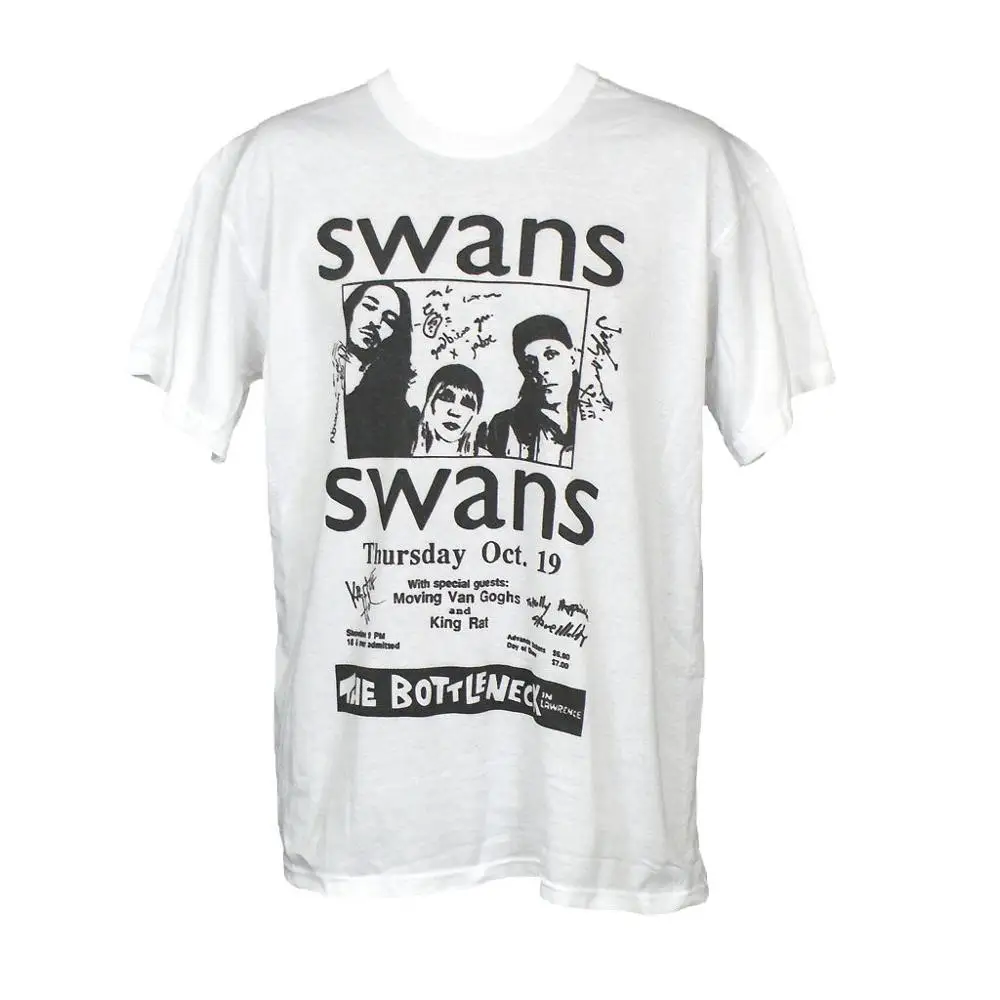

SWANS T Shirt Noise Punk Rock Big Black Wire Sonic Youth Graphic Band Tee Unisex