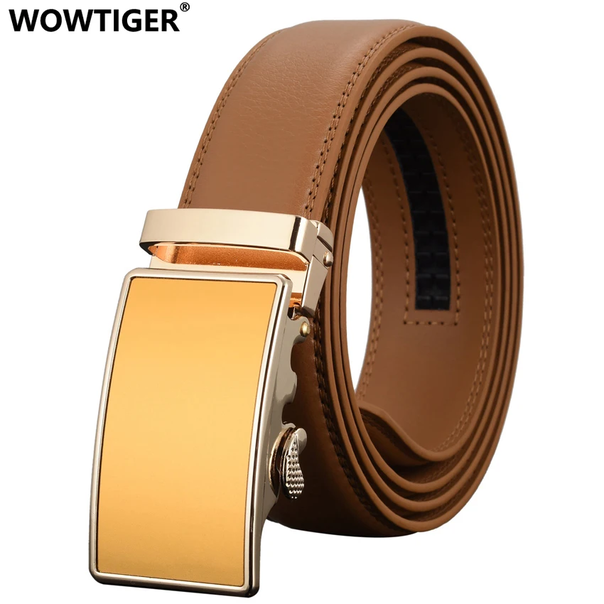 Мужской ремень из натуральной кожи с автоматической пряжкой черный|male belt|belt for