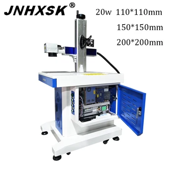 

20W Fiber laser marking machine desktop metal engraving machine sign mobile phone case nameplate coding plotter