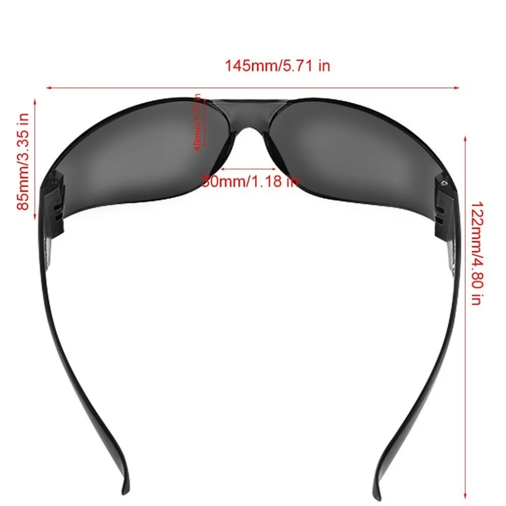Защитные Potective черные очки для солнцезащитные очки против УФ противотуманные противоударные рабочие глаза защитные очки