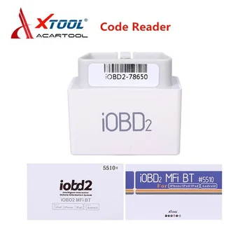 

XTOOL iOBD2 Bluetooth OBD2/EOBD Auto Obd2 Scanner Code Reader For iSO/Android Car Diagnostic Tool