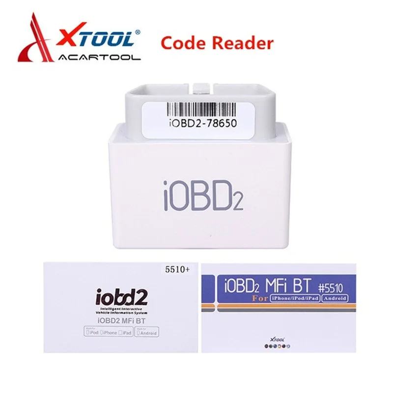 Автомобильный диагностический сканер XTOOL iOBD2 Bluetooth OBD2/EOBD для iSO/Android | Автомобили и