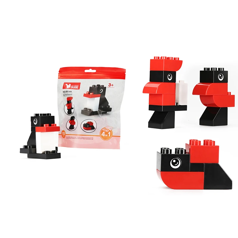 Large Grain Building Blocks Animal Series Model Figures Educational Toys For Kids Children Gift Compatible With LegoING Duplo Toy (17)