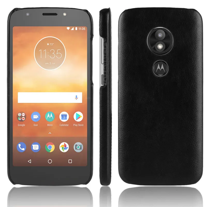 Кожаный чехол для Motorola Moto G6 E5 Z3 Play Plus Роскошный Жесткий в стиле ретро One Power G7