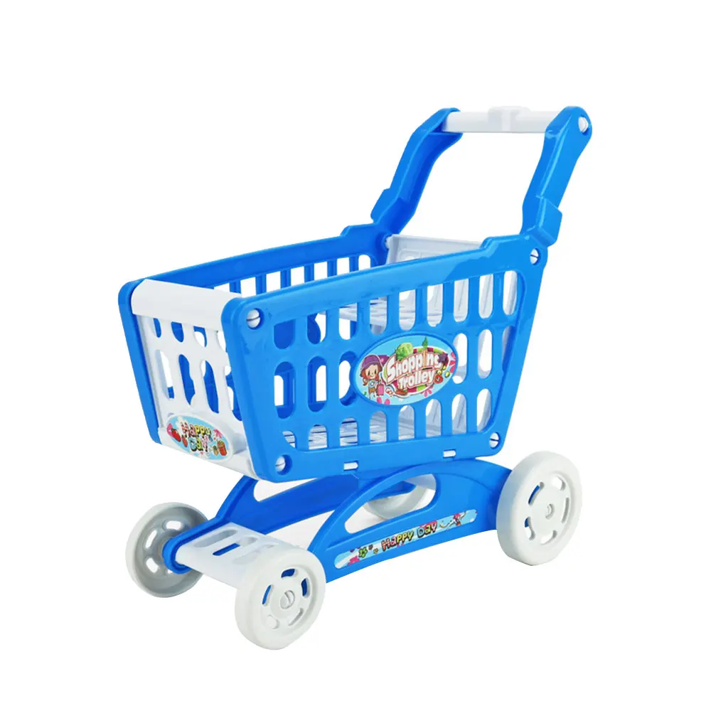 Подарок моделирование хозяйственная тележка Shopping игрушка-тележка Высокопроизводительные миниатюрные моделирование овощей Цвета ABS развивающие