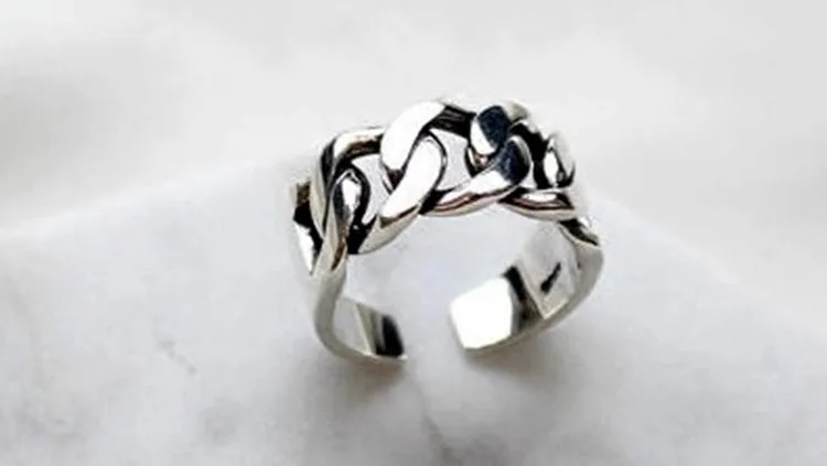 DIEERLAN, богемные Свадебные ювелирные изделия, 925 пробы, серебряные полые кольца в стиле панк для женщин, женские винтажные кольца на палец под старину
