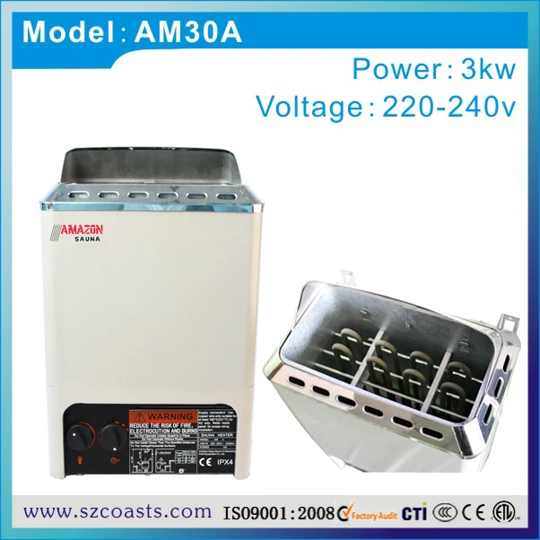 

Free shipping 2018 amazon 3KW/220V/50HZ Sauna Stove & Sauna Heater CE