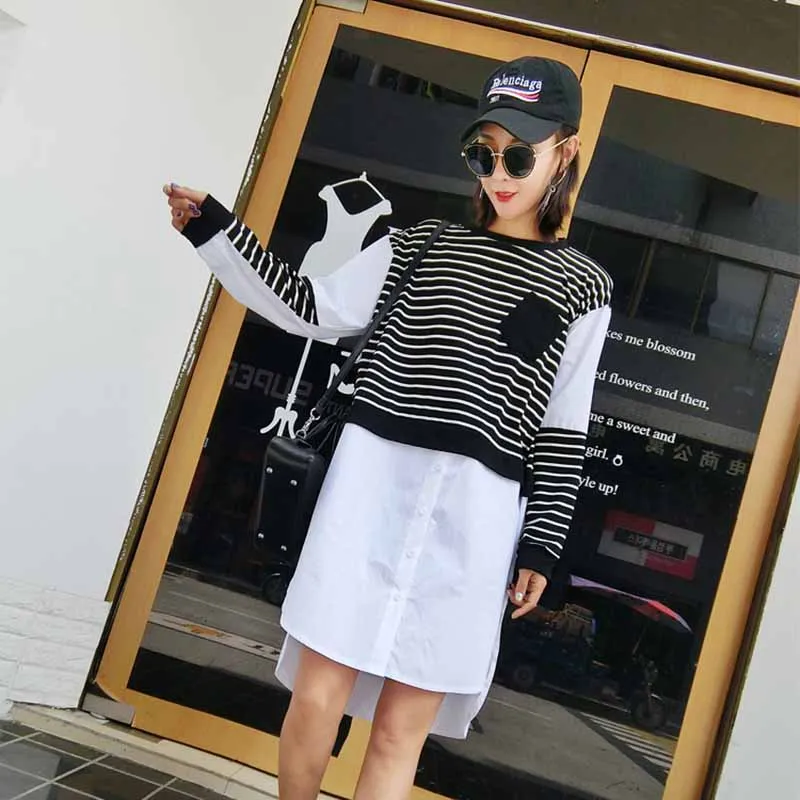 2017 Autumn Dress White Hip Hop Fall Fashion Plus Size Women Casual Winter Club Party Womens Cute Long Sleeve Shirt Dresses long-white-lace-dress : image 2017 Autumn Dress White Hip Hop Fall Fashion Plus Size Women Casual Winter Club Party Womens Cute Long Sleeve Shirt Dresses long-white-lace-dress