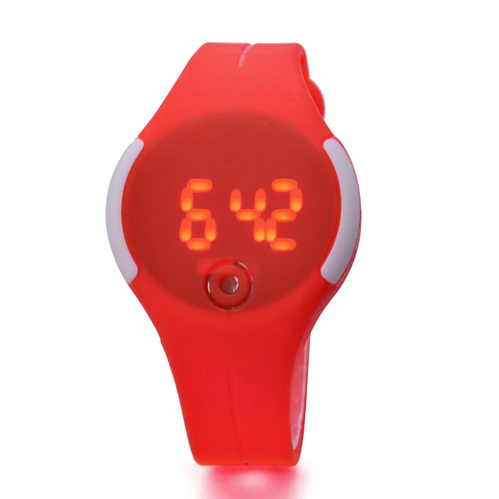 Xg411 детские спортивные часы LED Цифровые наручные часы Водонепроницаемый открытый Часы модные Обувь для девочек Обувь для мальчиков часов
