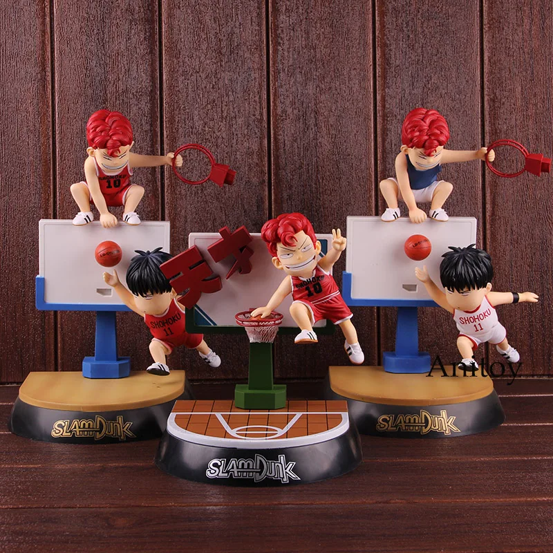 

Slam Dunk Action Figure Hanamichi Sakuragi Rukawa Kaede Dunk Ver. PVC Collectible Model Toy