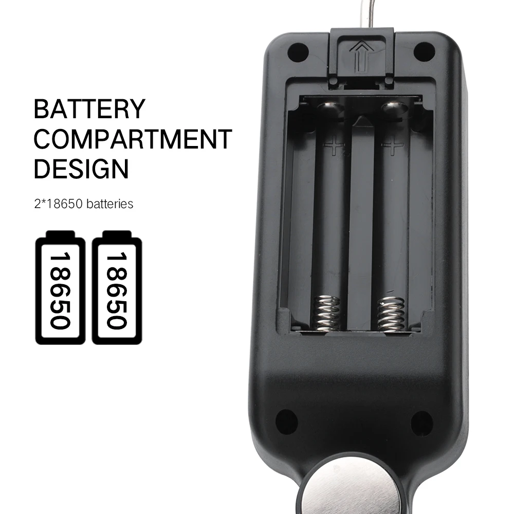 BORUiT USB Перезаряжаемый светодиодный фонарь, магнитный рабочий светильник, складной портативный светильник-вспышка для кемпинга, охоты, рыбалки, фонарь 18650