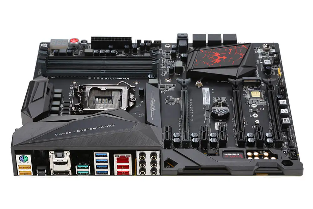 Красочная системная плата iGame Z270 Ymir-X ATX, системная плата LGA1151 DDR4 SATA3 M.2 с двумя портами, поддержка автоматического перезапуска SLI