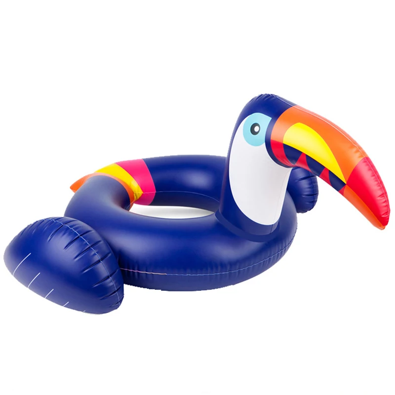 Симпатичные Toucan кольца для плавания для детей птица дизайн круг для купания плавательный бассейн аксессуары