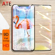 9D Full coverage Tempered Glass For IPhone X XR XS MAX Protective Glass on For IPhone 7 8 6 6s Plus X 10 Screen Protector Film