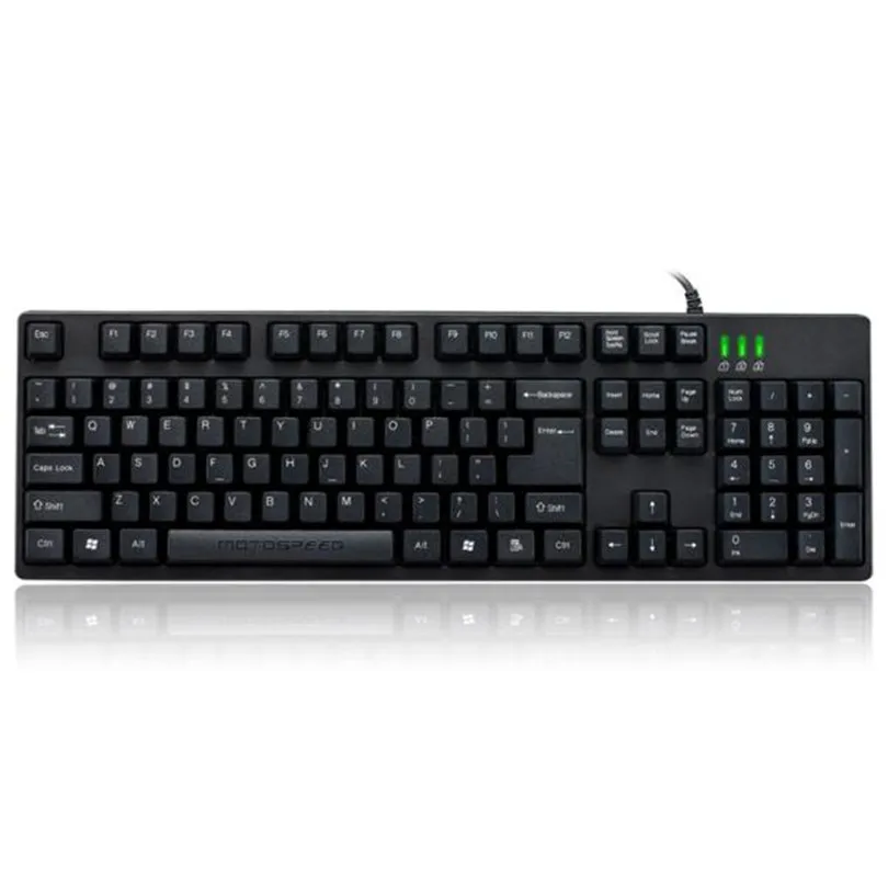 

Motospeed K40 USB 2.0 Wired Mechanical Keyboard 102 keys Supports System Windows MAC OS for PC Desktop Laptop A30