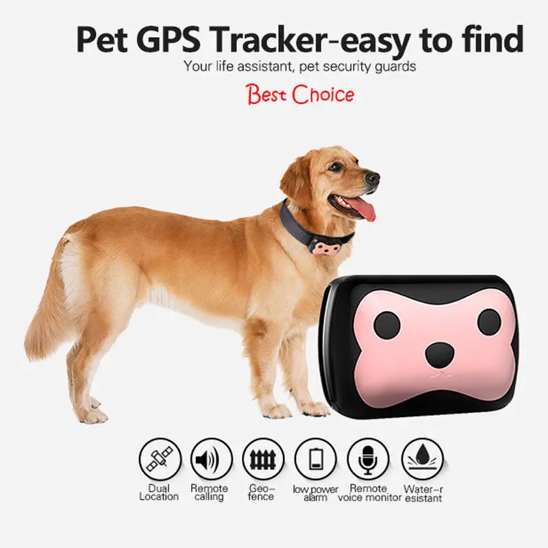 

Anti Lose Track Device Wireless WiFi Waterproof Collar Real Time Tracking GPS Tracker Mini Pet Locator Hunting Dog GPS Tracker
